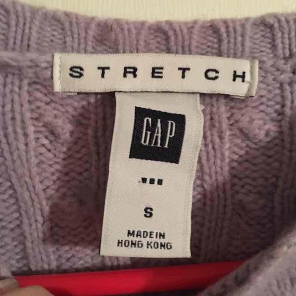GAP • Purple Knit Sweater - Picture 4 of 4